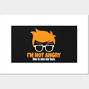 I'm Not Angry Posters and Art